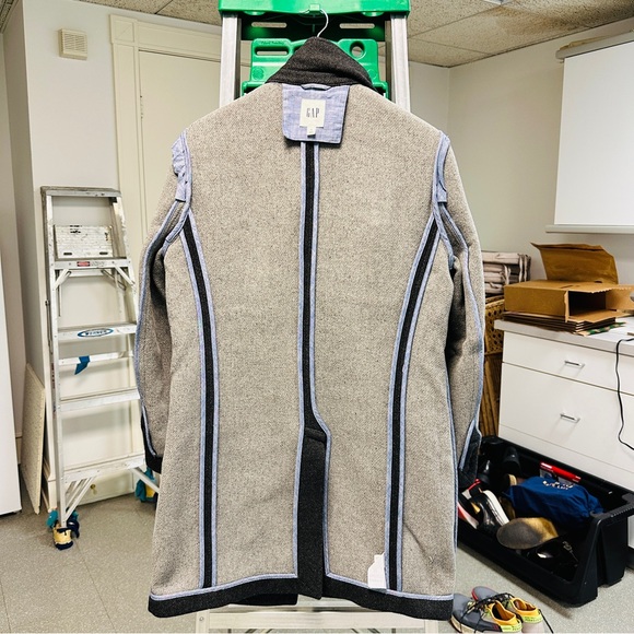 GAP Italian Wool Topcoat Overcoat - Picture 4 of 11